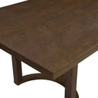 Christopher Knight Home Carissa Table à manger rectangulaire 8 places moderne en bois d'hévéa de 95 pouces