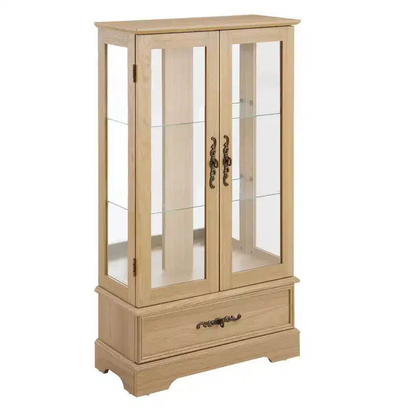 Meuble de Rangement AndMakers de 66 cm avec 1 Tiroir et 2 Portes Vitrées
