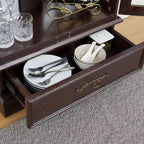 Meuble de Rangement AndMakers de 66 cm avec 1 Tiroir et 2 Portes Vitrées