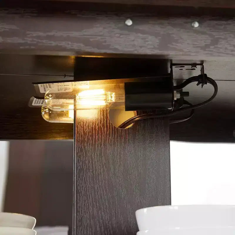 Meuble de Rangement AndMakers de 66 cm avec 1 Tiroir et 2 Portes Vitrées