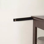 Meuble de Rangement AndMakers de 66 cm avec 1 Tiroir et 2 Portes Vitrées