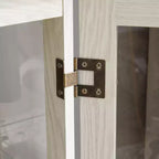Meuble de Rangement AndMakers de 66 cm avec 1 Tiroir et 2 Portes Vitrées