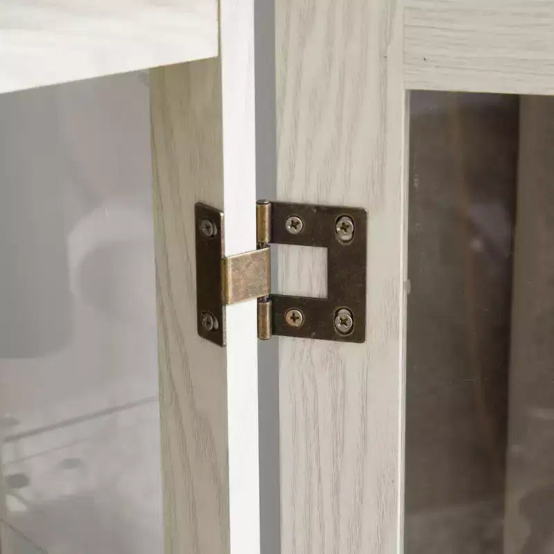 Meuble de Rangement AndMakers de 66 cm avec 1 Tiroir et 2 Portes Vitrées