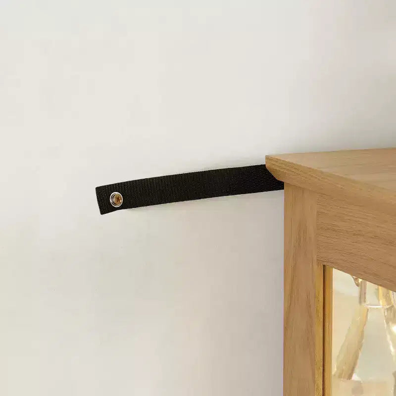 Meuble de Rangement AndMakers de 66 cm avec 1 Tiroir et 2 Portes Vitrées