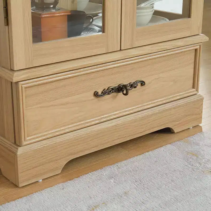 Meuble de Rangement AndMakers de 66 cm avec 1 Tiroir et 2 Portes Vitrées