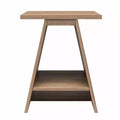 Danton A-Frame End Tables, Set of 2, Walnut