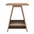 Danton A-Frame End Tables, Set of 2, Walnut