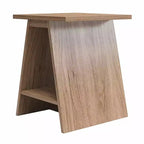 Tables d'appoint Danton A-Frame, lot de 2, noyer