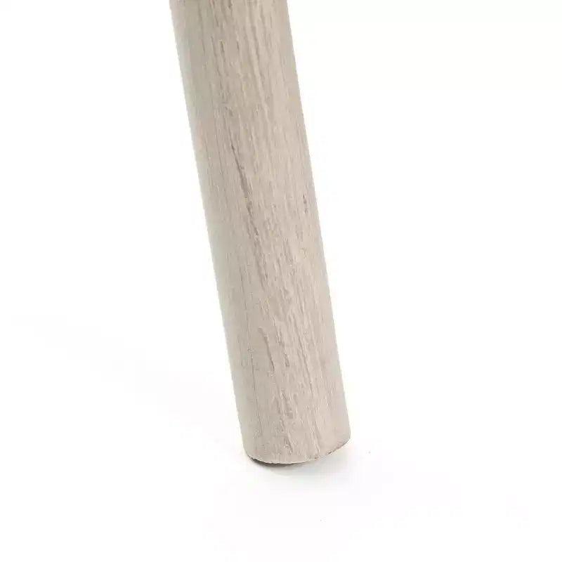 Échelle porte-couvertures LuxenHome en bouleau rustique à 4 barreaux, marron