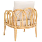 Fauteuil d'appoint Coralie avec coussin - ACH6525 - Safavieh