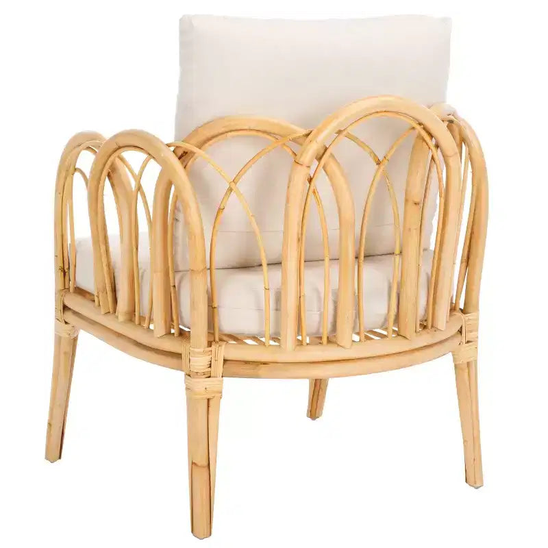 Fauteuil d'appoint Coralie avec coussin - ACH6525 - Safavieh