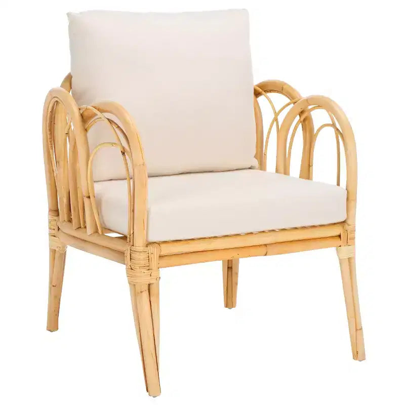 Fauteuil d'appoint Coralie avec coussin - ACH6525 - Safavieh