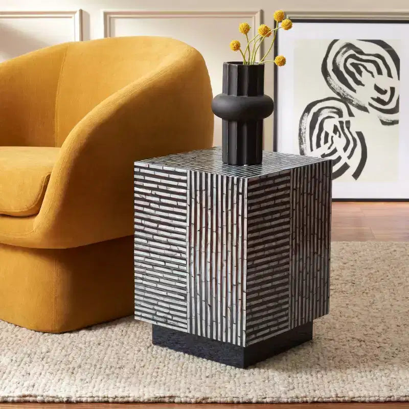 Tabouret carré Hamza - STL1802 - Safavieh