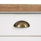 Console de rangement Kate and Laurel Rutledge, 40x14x33, Blanc