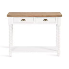 Console de rangement Kate and Laurel Rutledge, 40x14x33, Blanc