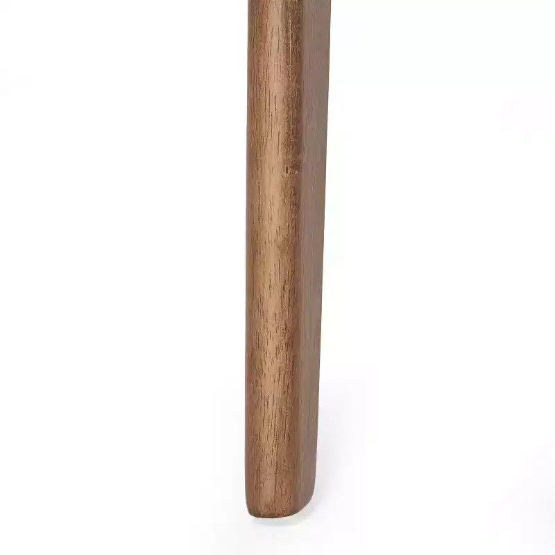 Lot de 2 chaises de salle à manger rembourrées en bois sans accoudoirs, style moderne du milieu du siècle - ModernLuxe