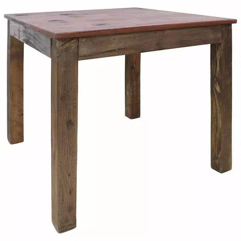 vidaXL Table de salle à manger Bois recyclé mélangé 82x80x76 cm