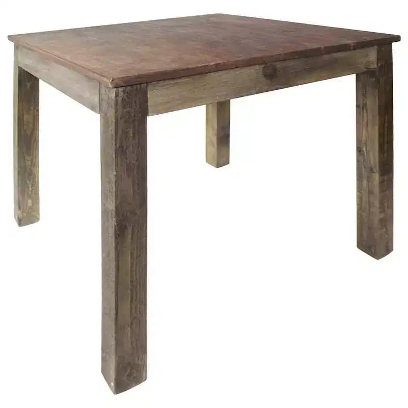vidaXL Table de salle à manger Bois recyclé mélangé 82x80x76 cm