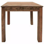 vidaXL Table de salle à manger Bois recyclé mélangé 82x80x76 cm