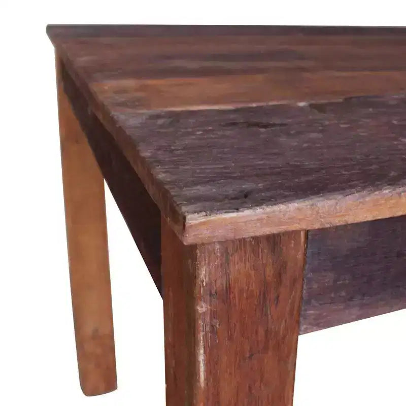 vidaXL Table de salle à manger Bois recyclé mélangé 82x80x76 cm