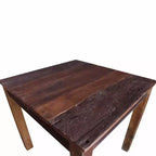 vidaXL Table de salle à manger Bois recyclé mélangé 82x80x76 cm