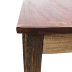 vidaXL Table de salle à manger Bois recyclé mélangé 82x80x76 cm