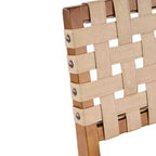 Tabourets de bar contemporains Christopher Knight Home Marc en hévéa et similicuir (lot de 2)