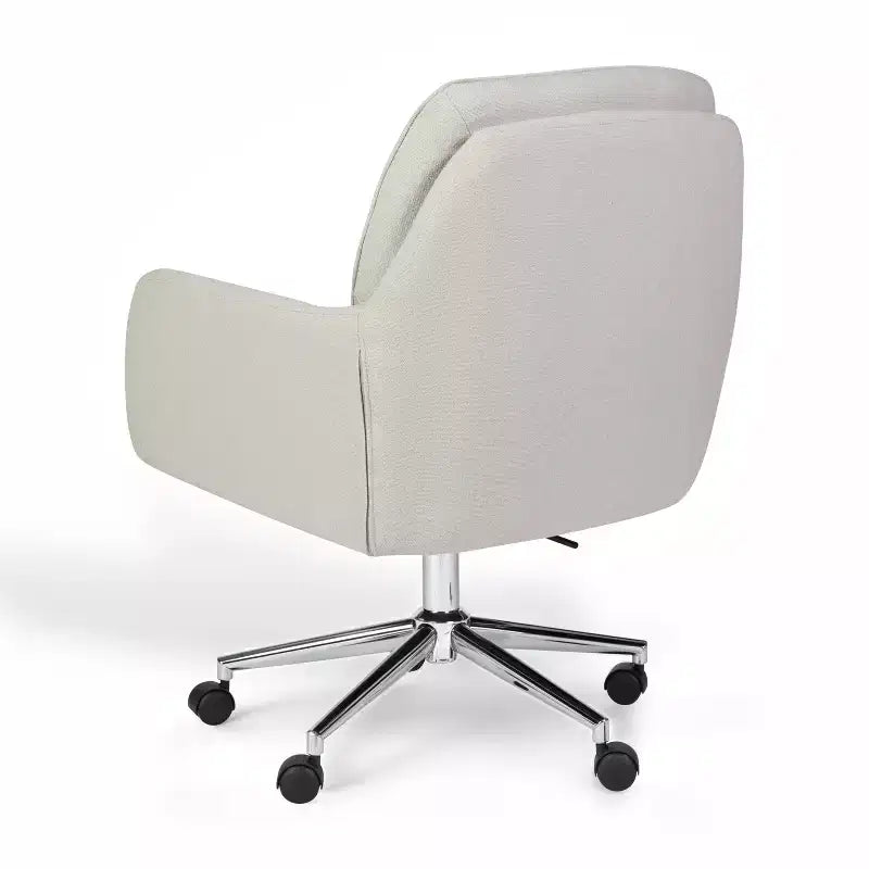 Chaise de bureau rembourrée Clara Martha Stewart