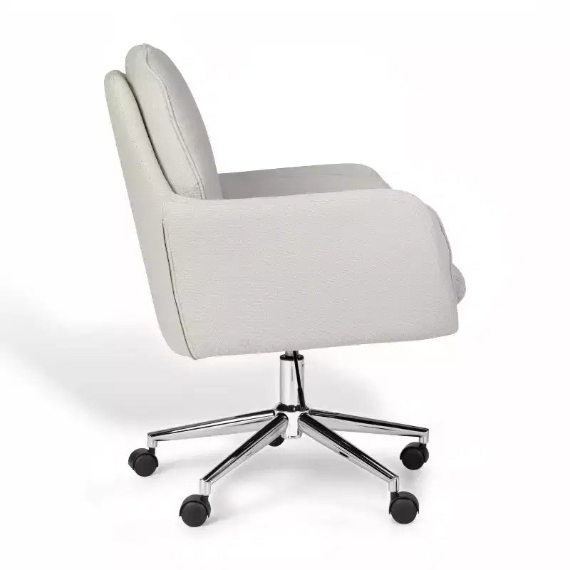 Chaise de bureau rembourrée Clara Martha Stewart