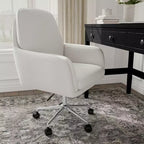 Chaise de bureau rembourrée Clara Martha Stewart