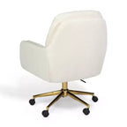 Chaise de bureau rembourrée Clara Martha Stewart