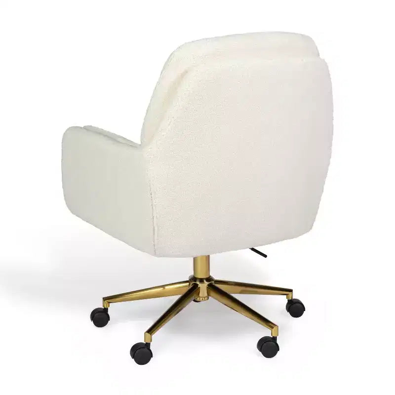 Chaise de bureau rembourrée Clara Martha Stewart