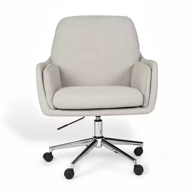 Chaise de bureau rembourrée Clara Martha Stewart