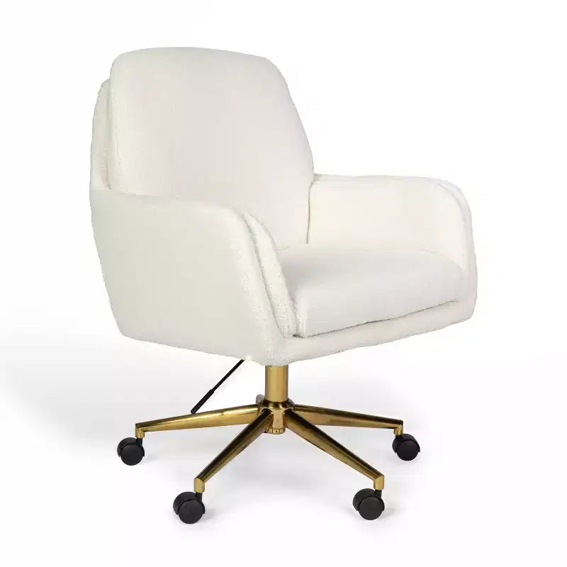 Chaise de bureau rembourrée Clara Martha Stewart