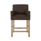 Tabouret de bar rembourré Tabouret de comptoir Chaise de salle à manger Tabouret de pub -ModernLuxe
