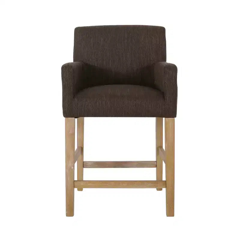 Tabouret de bar rembourré Tabouret de comptoir Chaise de salle à manger Tabouret de pub -ModernLuxe
