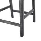 Tabouret de bar rembourré Tabouret de comptoir Chaise de salle à manger Tabouret de pub -ModernLuxe