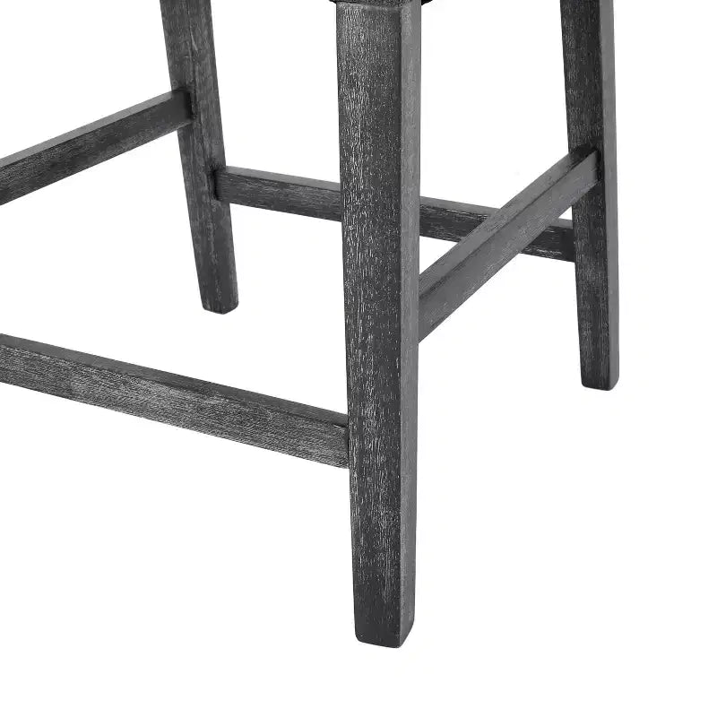 Tabouret de bar rembourré Tabouret de comptoir Chaise de salle à manger Tabouret de pub -ModernLuxe