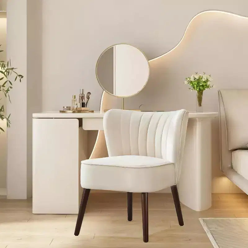 Lot de 2 fauteuils d'appoint modernes en velours, fauteuils de salon rembourrés doux avec pieds en bois