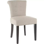 Chaise de salle à manger Sinclair 21 H avec garniture cloutée (Lot de 2) - MCR4704 - Safavieh Couture