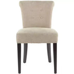Chaise de salle à manger Sinclair 21 H avec garniture cloutée (Lot de 2) - MCR4704 - Safavieh Couture