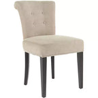 Chaise de salle à manger Sinclair 21 H avec garniture cloutée (Lot de 2) - MCR4704 - Safavieh Couture