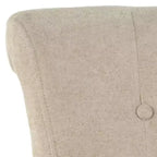 Chaise de salle à manger Sinclair 21 H avec garniture cloutée (Lot de 2) - MCR4704 - Safavieh Couture