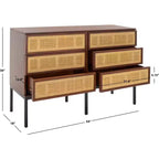 Commode 6 tiroirs en rotin Zadie - DRS5003 - Safavieh