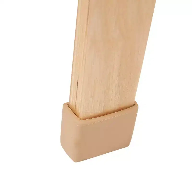 Chaise empilable ECR4Kids en bois courbé, hauteur d'assise de 20 cm, mobilier Montessori, lot de 2