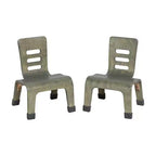 ECR4Kids Stackable Bentwood Chair, 8in Seat Height, Montessori Furniture, 2-Pack