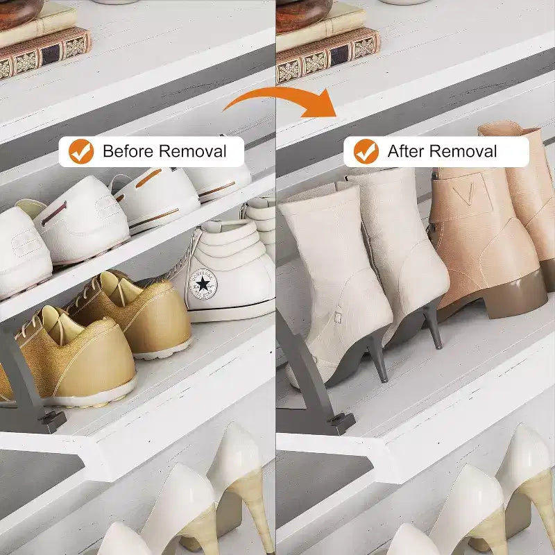 Meuble à chaussures avec tiroirs basculants, Organiseur de chaussures en bois avec étagère réglable pour entrée