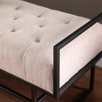 Banc rembourré Coniston - Beige - SEI