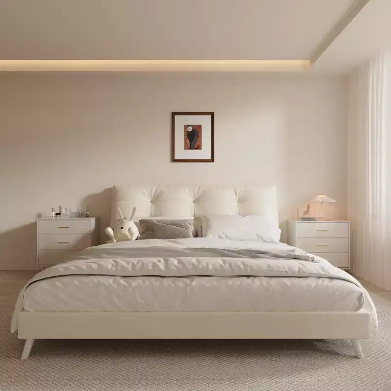 Table de chevet moderne blanche pour chambre à coucher, commode à 3 tiroirs, petite table de chevet, table de nuit en bois avec tiroirs pour chambre à coucher, salon