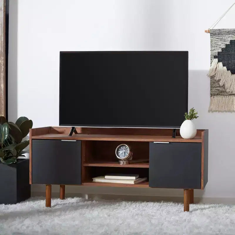 Meuble TV Diara 2 portes 2 étagères - MED9603 - Safavieh